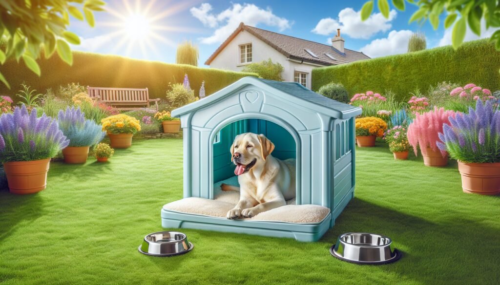 casetas para perros de plástico